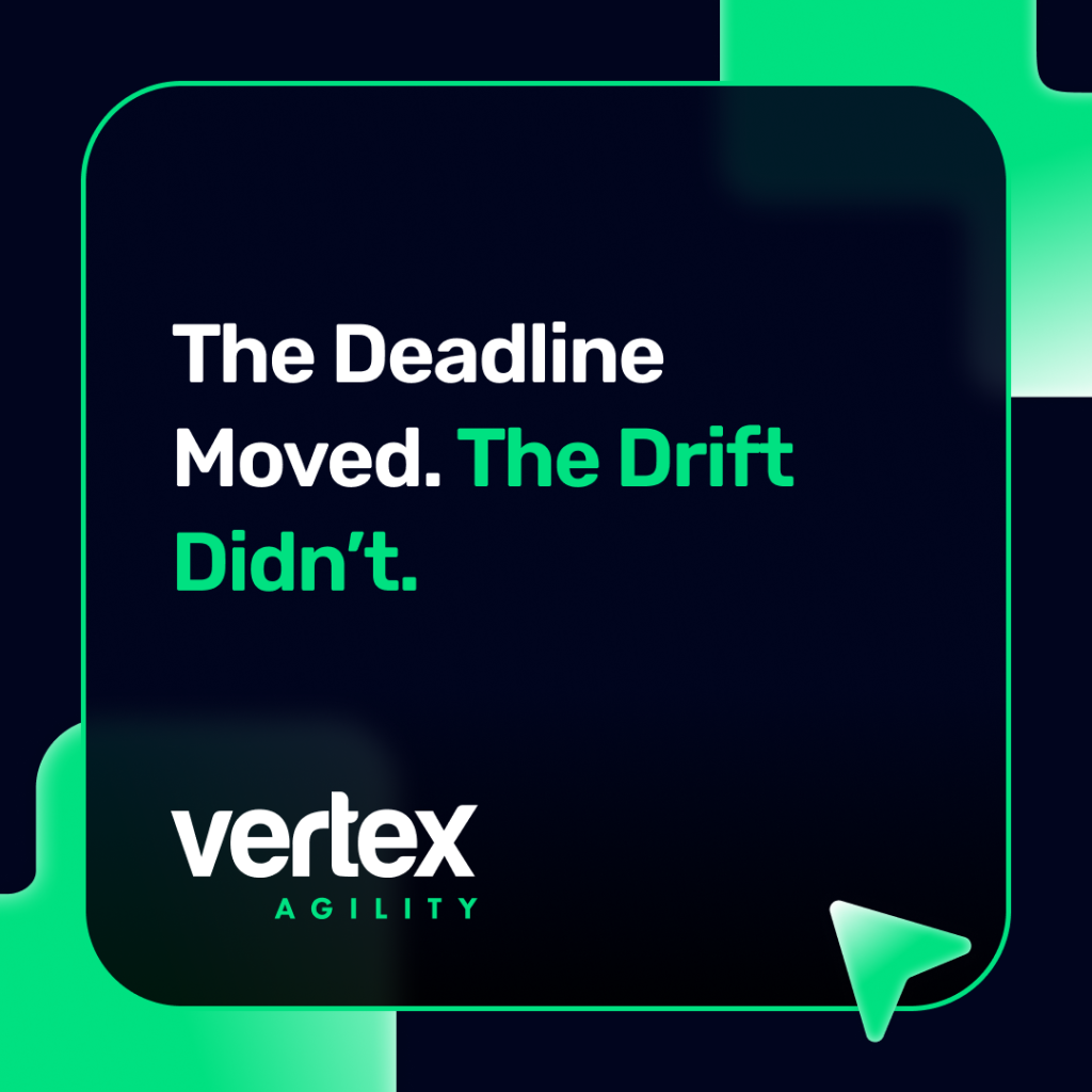 The Deadline Moved. The Drift Didn't. - Vertex Agility insight on the EU AI Act deferral and AI model monitoring