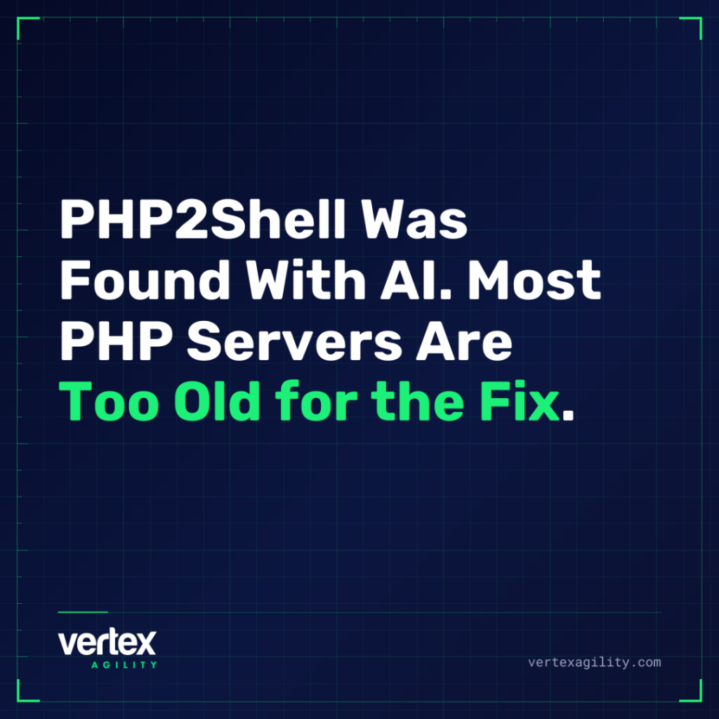 PHP2Shell Was Found With AI. Most PHP Servers Are Too Old for the Fix.