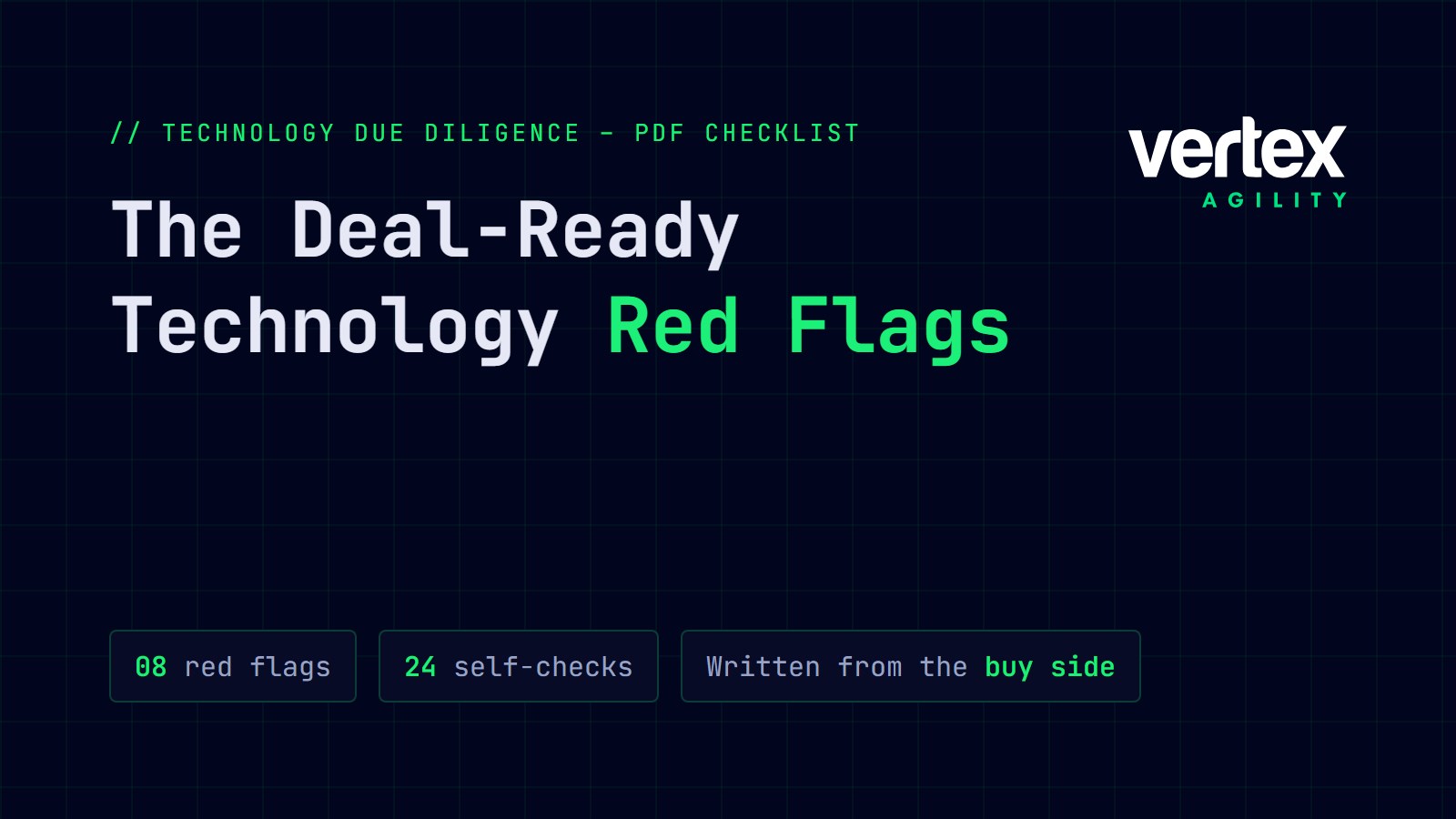 The Deal-Ready Technology Red Flags preview